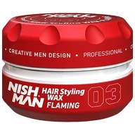 Nishman Hair Wax vodná pomáda na úpravu vlasov, 150ml