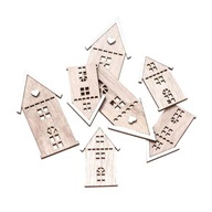 DŘEVĚNÉ DOMEČKY 7KS