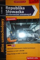 Republika Słowacka atlas samochodowy - zbiorowa