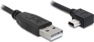 Kabel USB Delock USBA microUSB 5 m Czarny (82684)