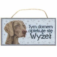 Powergift Dekoratívna tabuľa so psom Wyżel 47