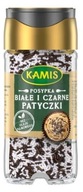 KAMIS Posypka PATYCZKI BIAŁE I CZARNE 65G DEKOR