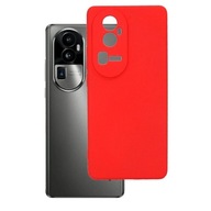Etui do OPPO Reno 10 Pro+ / Plus 5G CPH2521 Silicon Case czerwone MATT
