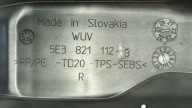 couverture insonorisation aile droite avant SKODA OCTAVIA IV 2019->