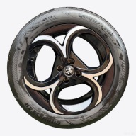 wheels tyres discs ALFA ROMEO JUNIOR GOODYEAR 215/55/18" 5MM summer