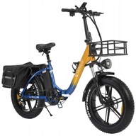 Elektrobicykel Ridstar MN-20 1500W 15A 48V 48km/h koleso 20 "oranžový