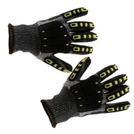 4x Rękawice robocze dla mechaników chroniące przed uderzeniami