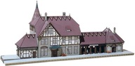 Faller - Dworzec Schwarzburg - H0 1:87- Stacja Kolejowa na makietę dioramę
