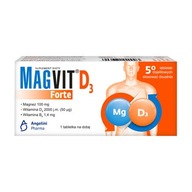 Magvit Forte D3 gastrorezistentné tablety 50 ks