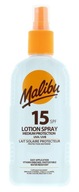 Malibu Sun Lotion Spray SPF15 Vodotesný Spray 20