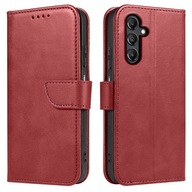 Etui do Samsung Galaxy A15 4G | A15 5G Skórzane PORTFEL SKIN CASE + Szkło