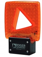 LAMPA ostrzegawcza LED ROGER FIFTHY 230 V pomarańczowa z wbudowaną anteną