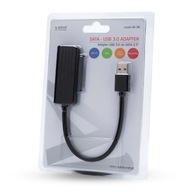 Adapter SATA żeński - USB 3.0 męski do dysków 2,5, AK-38