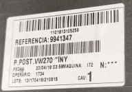 VW POLO VI 2G bumper rear part rear below PDC 2G6807421A