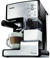 Bankový tlakový kávovar Breville Prima Latte 1238 W strieborná/sivá