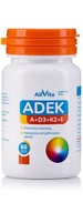 ADEK A+D3+K2 MK-7+E AllVita 60 kaps. Vitamíny