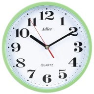 Nástenné hodiny ADLER 30019 - 20cm - Svetlo zelená