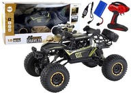 AUTO TERENOWE R/C CZARNE 1:8 2.4G