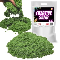 Kinetický piesok - Creative Sand Green 3 kg.