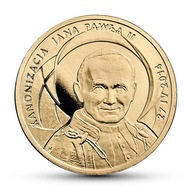 2 zł 2014 Kanonizacja JP II - - Mennicza (UNC)