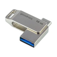 PENDRIVE 16 GB USB 3.2 GEN 1 USB / USB C OTG ODA3 GOODRAM PAMIĘC PRZENOŚNA