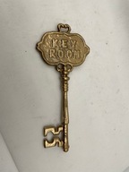 liatinový kľúč- Zlatý 27x12 cm