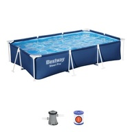 BESTWAY Roštový bazén Steel Pro Čerpadlo Filter