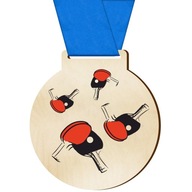 Medal dla sportowca nagroda sportowa tenis stołowy dla zawodnika drużyny