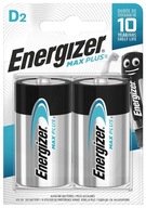 2 x BATERIA ALKALICZNA ENERGIZER MAX PLUS LR20/D