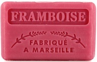 Jemné francúzske mydlo Marseille FRAMBOISE MALINA MALINOVÁ 125 g
