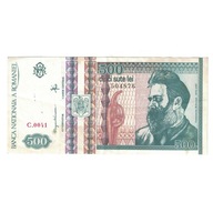 Banknot, Rumunia, 500 Lei, 1992, KM:101a, EF(40-45
