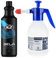 K2 Bela PRO Blueberry aktívna pena 1L + Ručná penovačka Masner Foma M415 2 l