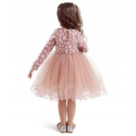 Topolino detské šaty rovné po kolená akryl veľkosť 110 (105 -