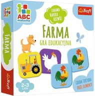 ABC MALUCHA FARMA MEMO TREFL GRA EDUKACYJNA 2+