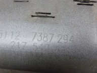 BMW 5 G30 sedan bumper rear