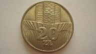 Moneta 20 złotych 1973 wieżowiec bzm stan 1