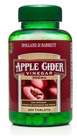 Holland & Barrett Apple Cider Vinegar (Ocet Jabłkowy) 300 mg 200 tabletek