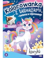 Kolorowanka z tatuażami świecą w ciemności Kucyki Pony 16 Tatuaży Tatuaże