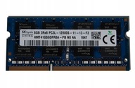 PAMIĘĆ 8GB DDR3 PC3L-12800S 1600MHZ HYNIX HMT41GS6DFR8A-PB SODIMM LAPTOP