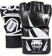 Rękawice MMA Chwytne Venum Challenger Czarno-Białe L/XL