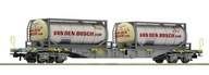 ROCO 77347 Wagon kontenerowy typ Sgns PKP AEE Ep.V-VI