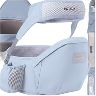 NOSIČ NA BOKY PRE DIEŤA, BAVLNENÝ, ERGONOMICKÉ SEDADLO