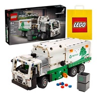 LEGO Technic - Śmieciarka Mack LR Electric (42167) + Torba Prezentowa LEGO