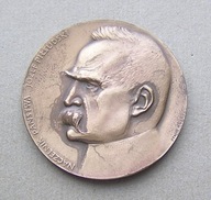 Medal Józef Piłsudski Naczelnik Państwa PTAiN brąz