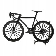 Modely bicyklov v mierke 1/14 z tlakového odliatku v čiernej farbe
