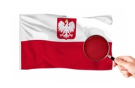 MOCNA Flaga Polski GODŁO 150x90 cm Polska na maszt SOLIDNY MATERIAŁ
