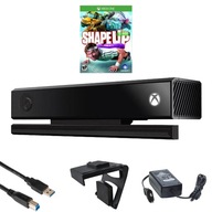 KINECT 2.0 XBOX ONE S X + UCHWYT DO TV + GRA "SHAPE UP" | ĆWICZ W DOMU!