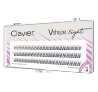 Kępki Rzęs Vshape Light Clavier 12mm