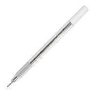 Pisak krawiecki długopis kulkowy srebrny do skór