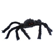 Zábavná halloweenska bábková hračka s plyšovým pavúkom